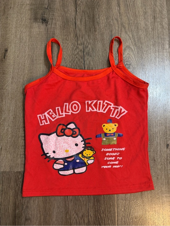 Hello Kitty Other - Hello Kitty Red Girls' Camisole Tank with Character Print